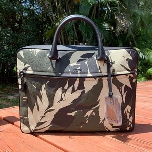 Tumi Landon Bradmoor Leather Brief Computer Bag RFID Blocking